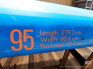Tabla Windsurf Goya One Thruster Carbon 95L ·2022