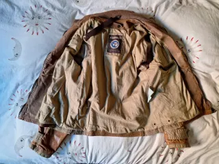 Chaqueta Cuero Napapijri Marrón