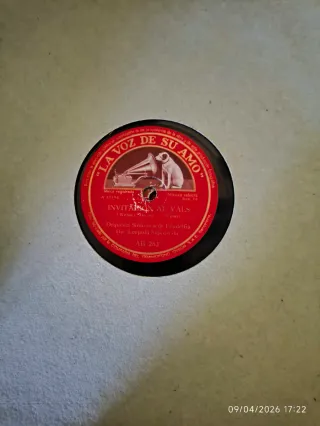 Discos de Pizarra para Gramófono