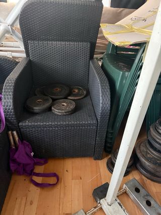 Banco de pesas completo