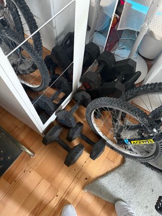 Banco de pesas completo