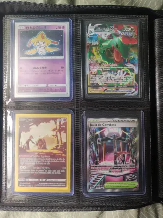 Lote 4 cartas Pokémon
