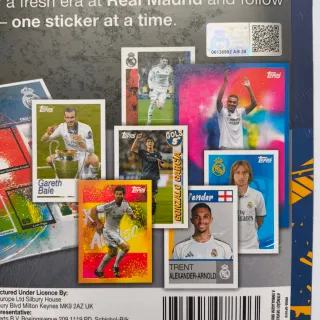 Álbum Oficial Cromos Real Madrid 2025/26