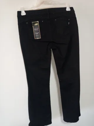 Jeans Fracomina n.46 neri con ciondolo