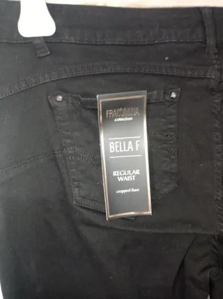Jeans Fracomina n.46 neri con ciondolo