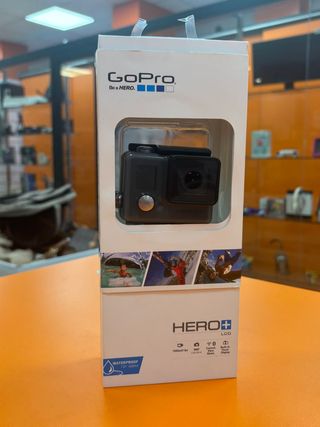GoPro Hero+ LCD con caja y accesorios