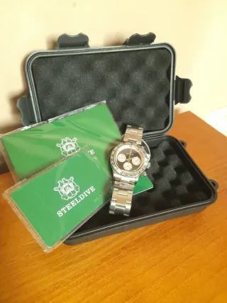 Reloj Steeldive Cronógrafo