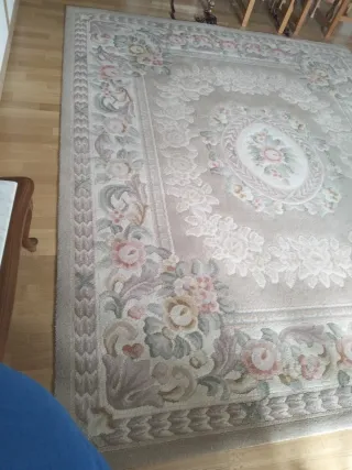 Alfombra Lana Beige 3m x 2.50m