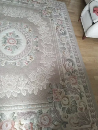Alfombra Lana Beige 3m x 2.50m