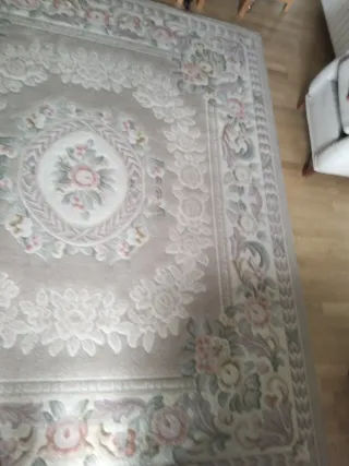 Alfombra Lana Beige 3m x 2.50m