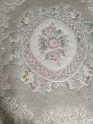 Alfombra Lana Beige 3m x 2.50m