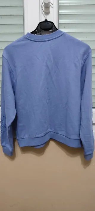 Sudadera Anna Field floral azul Talla M