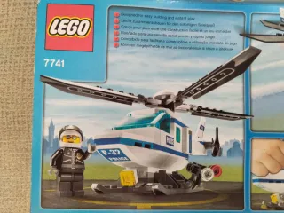 Lego City 7741 Helicóptero Polícia