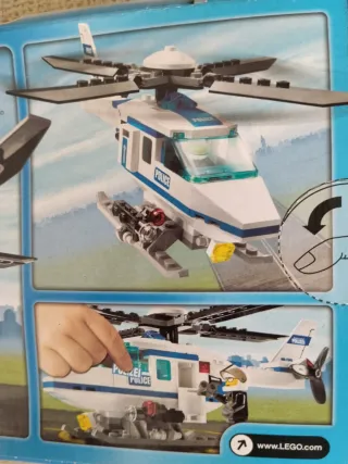 Lego City 7741 Helicóptero Polícia