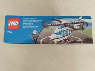 Lego City 7741 Helicóptero Polícia