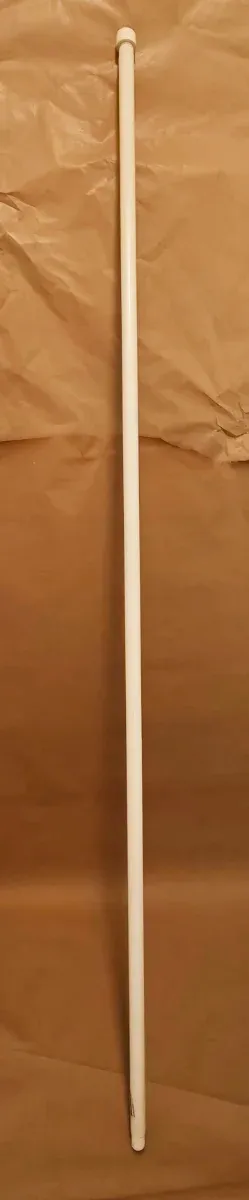 Barra Cortina Blanca + Soportes y Remates