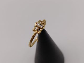 Anillo Oro 18k 0,74gr Diamante