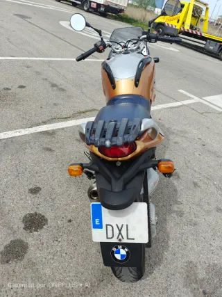 BMW F650CS Scarver Moto Marrón/Naranja