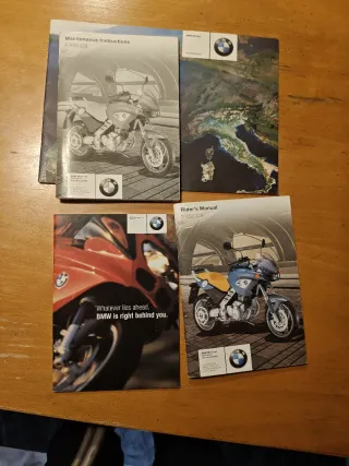BMW F650CS Scarver Moto Marrón/Naranja