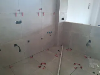 16 Azulejos gris mate 60x60 sobra de obra, nuevo!