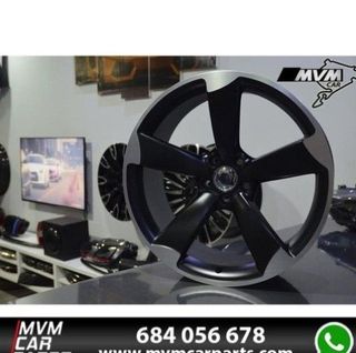 Llantas Audi A3 A4 Q3 Negra Mate AU040