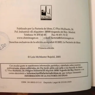LA MALDICIÓN DE CHALION, 2005