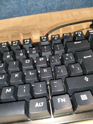 Teclado Gaming G-Lab Keyz Carbon USB 105 Teclas