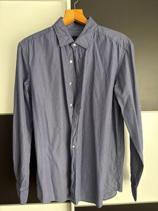 Camisa Massimo Dutti Azul Talla L
