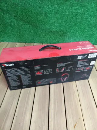 Trust Ziva Pack Gaming 4 en 1 Teclado, Ratón y más