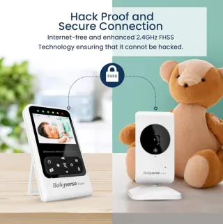 Baby monitor Babysense V24R2 con 2 fotocamere