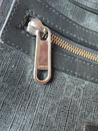Marsupio Gucci nera. Supreme noir