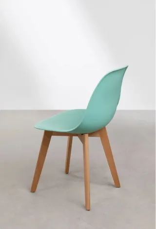 4 Sillas diseño Nórdico