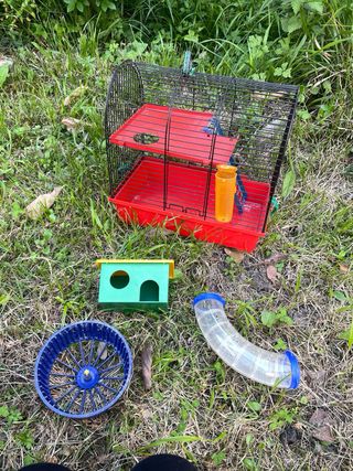 Jaula Hámster con Accesorios