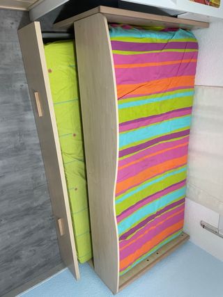 Cama nido madera clara NUEVA a estrenar.