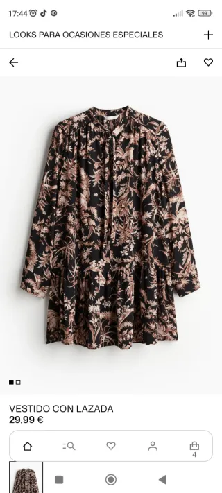 Vestido estampado floral.Totalmente nuevo.