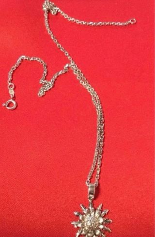 Colgante Flor Eguzkilore Plata