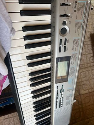 Teclado Casio Plata