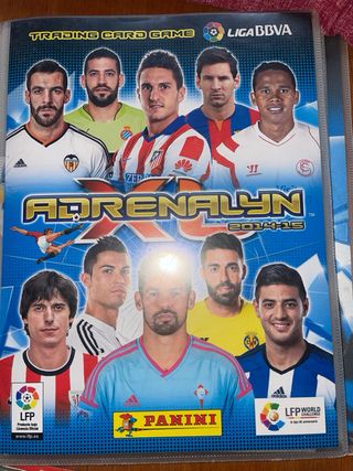 Lote 3 Libros Cromos Fútbol Adrenalyn