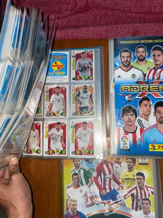 Lote 3 Libros Cromos Fútbol Adrenalyn