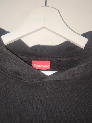 Sudadera Vintage Supreme Negra