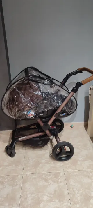 Cochecito Jane Rider con sombrilla