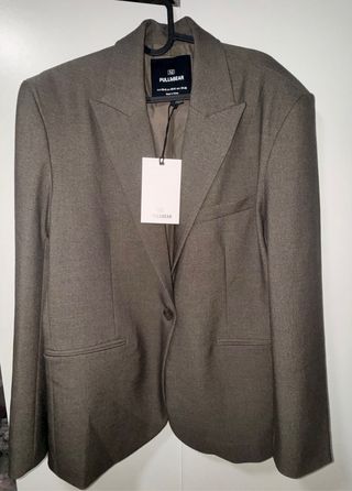 Saco Pull&Bear Verde Oliva Talla S