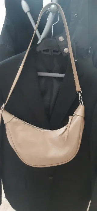 Borsa a spalla beige Primark