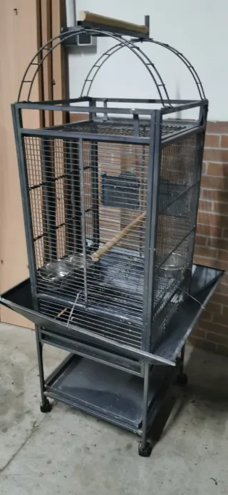 Jaula grande para loro