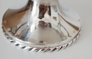 ​Elegante Sopera / Ponchera Vintage Plateada