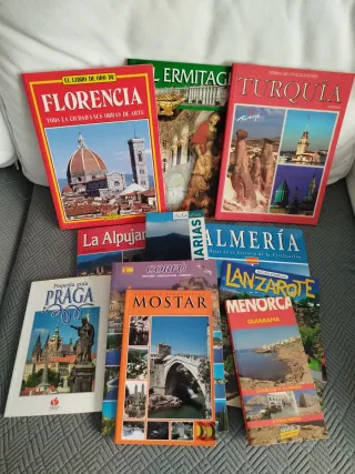 Lote de guías de viaje