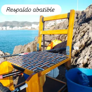 Silla de pesca plegable