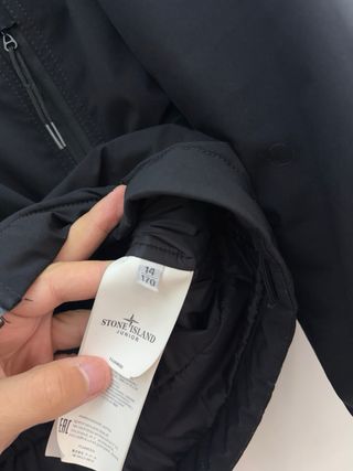Stone Island Giubbotto Nero Taglia S