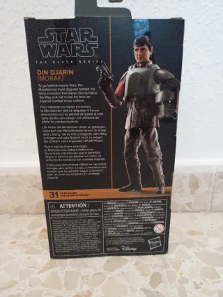 Figura Star Wars Din Djarin (Morak) Black Series