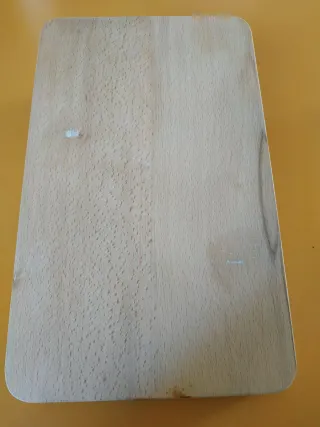 Tagliere Kinder nuovo in legno d'ulivo